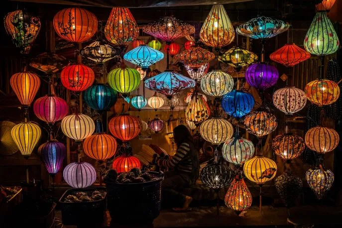 dimsum reizen vietnam hoi an lampionnen 2