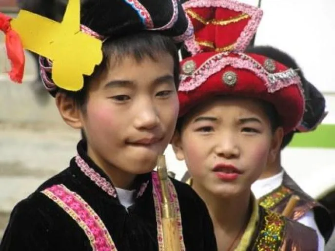 china miao kinderen