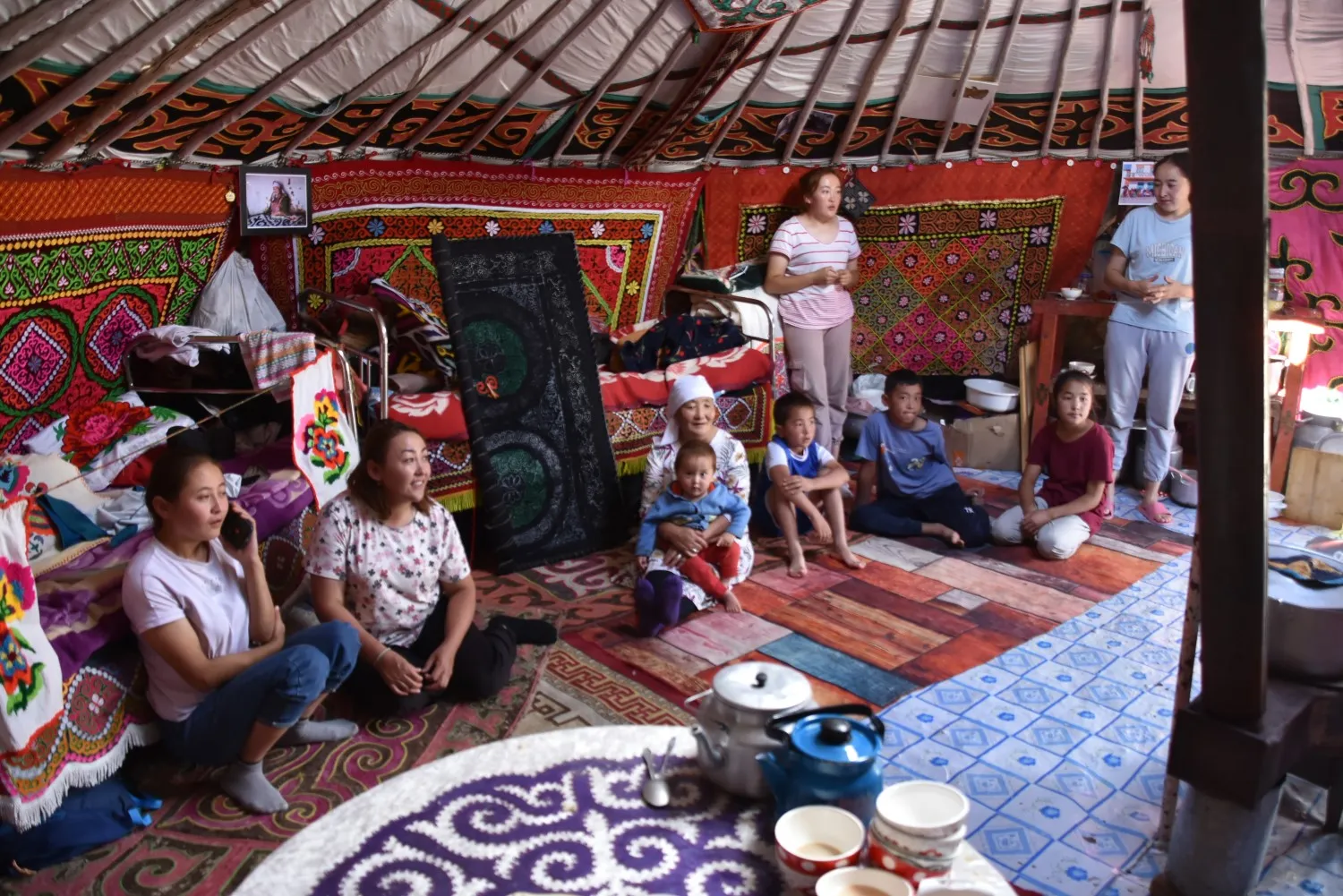 MOngolië nomaden familie