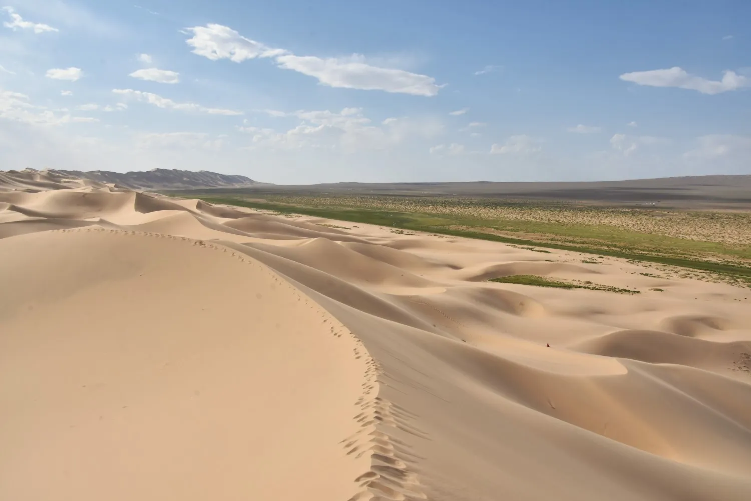 Mongolië zandduinen Khongor
