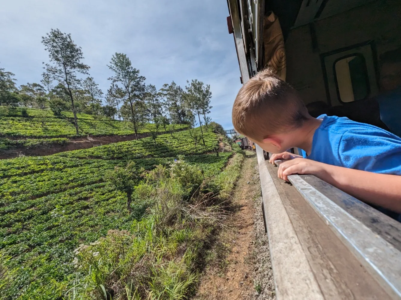 Sri Lanka Nuwara Eliya Kinderen Familiereizen