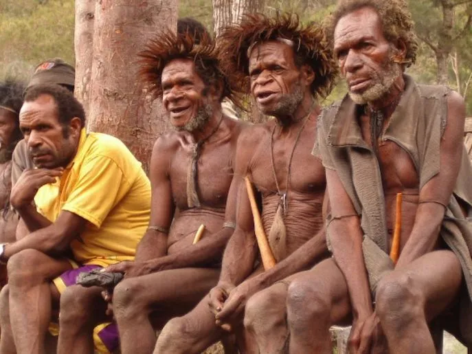 inwoners baliemvallei indonesie