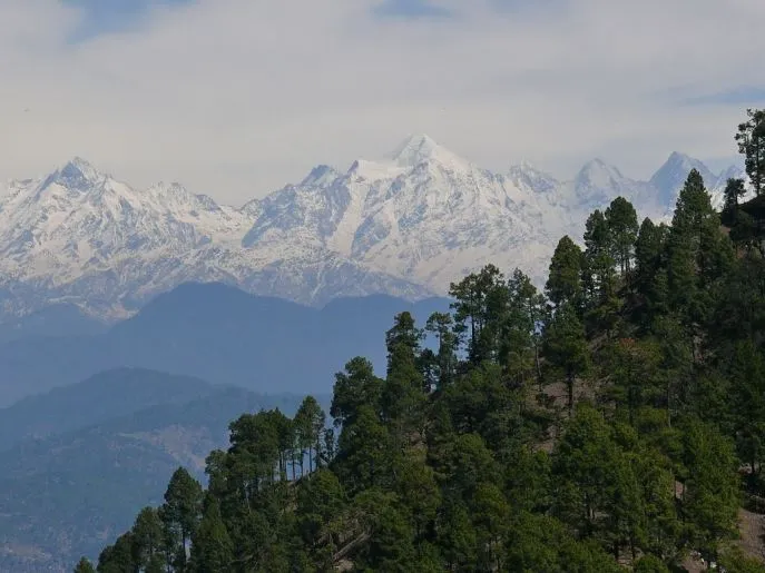 wandelen in binsar sanctuary