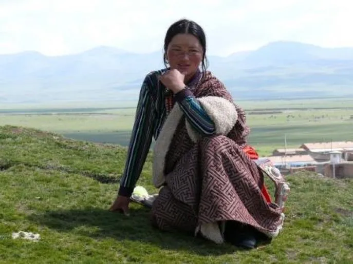 amdo vrouw oost tibet 2