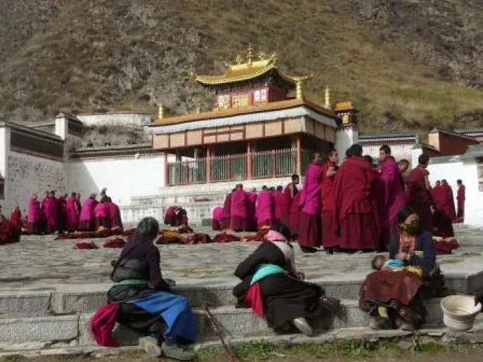 china reis labrang klooster xiahe 4
