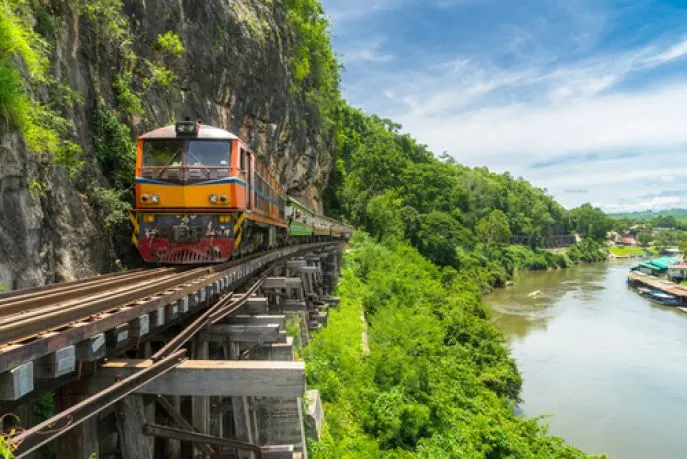 dimsum reizen thailand bridge over the river kwai