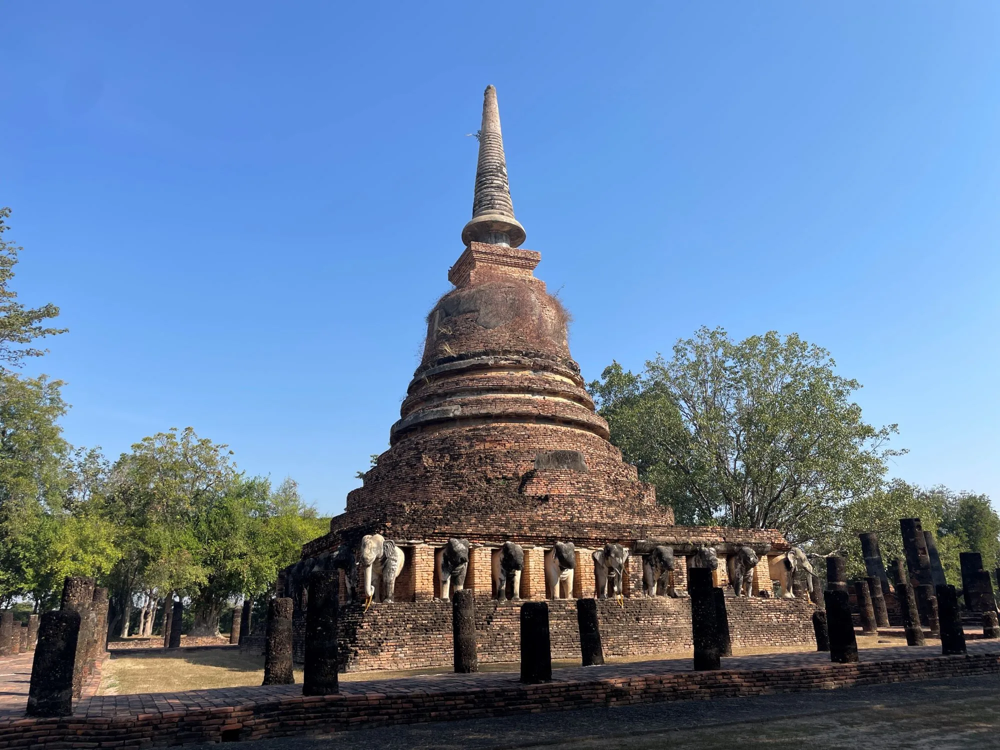 Fietstocht-Tempelpark-Sukhothai