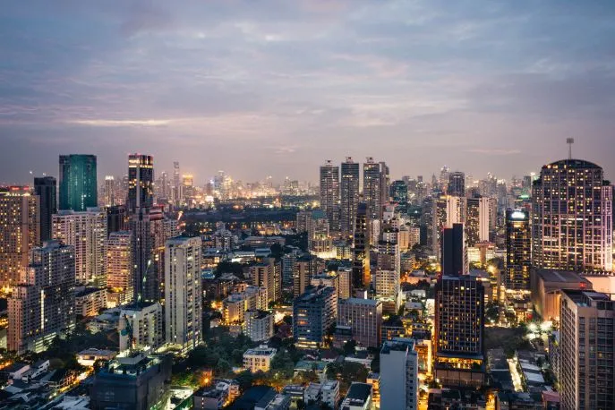 thailand bangkok skyline