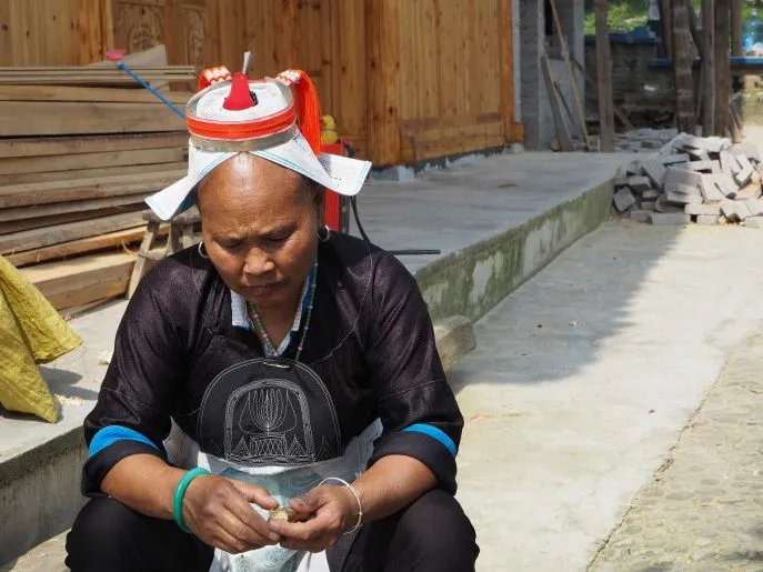 gejia woman matang guizhou china