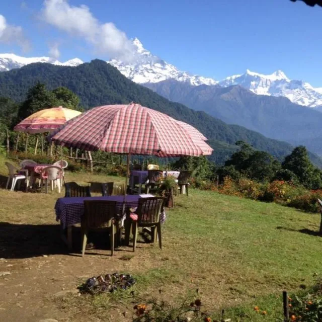 dimsum reizen nepal pothana annapurna sanctuary trekking