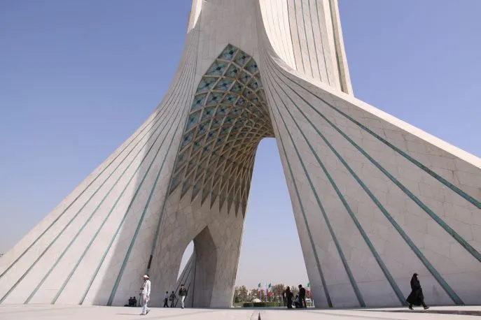 azadi monument teheran