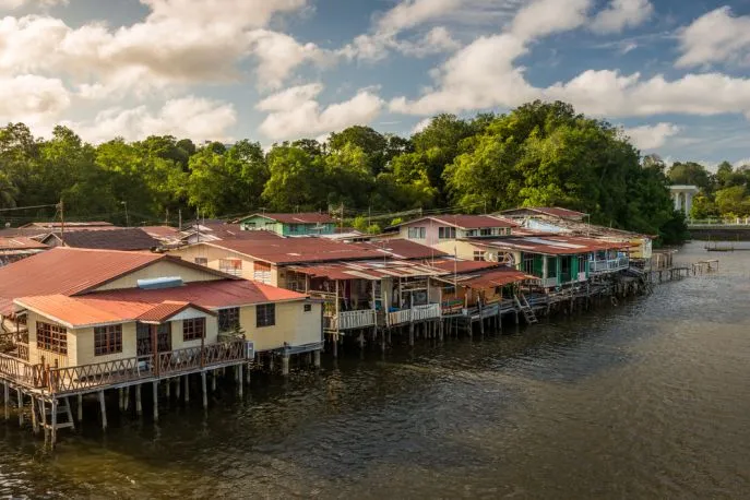 dimsum reizen korte rondreis brunei kampong ayer