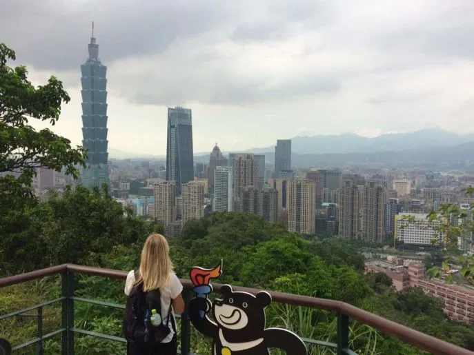 dimsum reizen taiwan taipei elephant mountain familiereis
