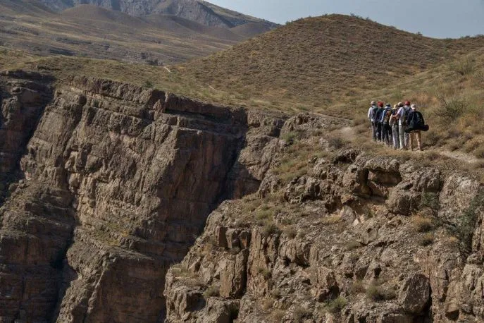 wandelen in turkmenistan