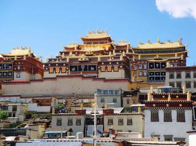 Songzalin monastry Shangri La Zhongdian