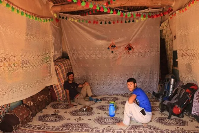 dimsum reizen wandelen zagros bakhtiari nomaden