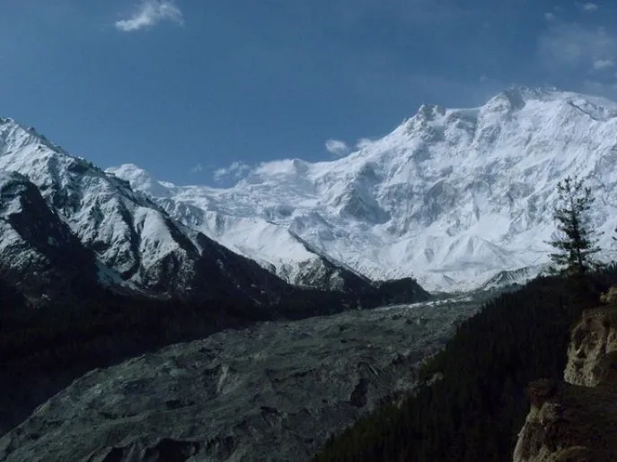 wandelen naar basiskamp nanga parbat