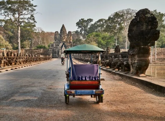 siem reap dagexcursie per tuktuk