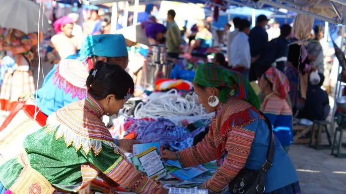 marktbezoek muong khuong noord vietnam en china reizen dimsum reizen priv reis op maat