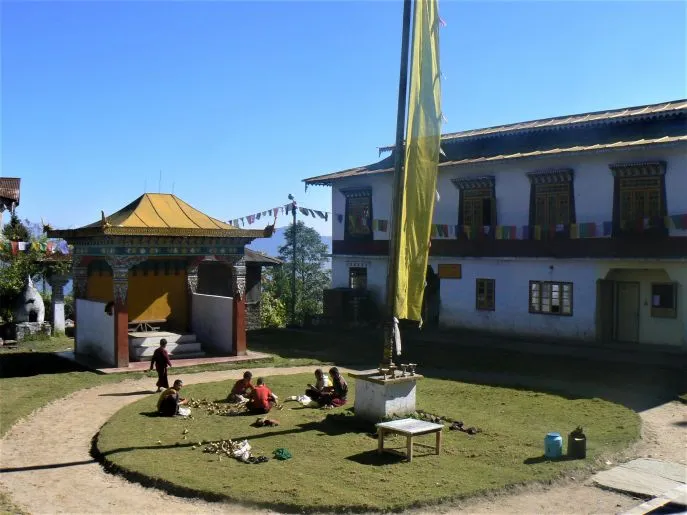 6 dimsum india sikkim rondreis pemayangtse klooster