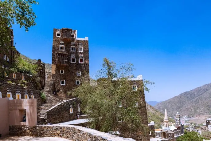 rijal alma dorp saoedi arabi dismum reizen