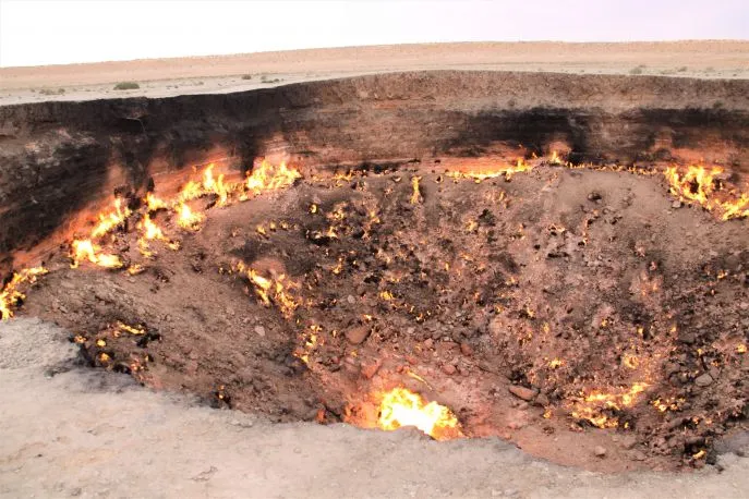 8 dimsum avontuurlijk turkmenistan gaskrater derwaza