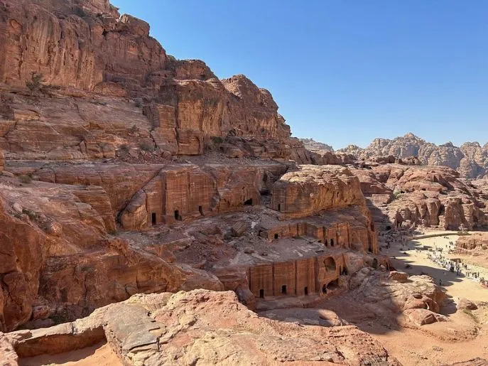backdoor hike petra jordanie