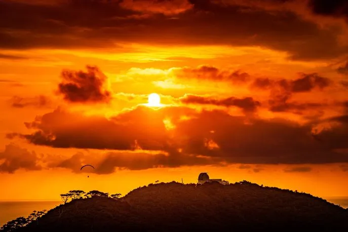 zonsondergang ishigaki