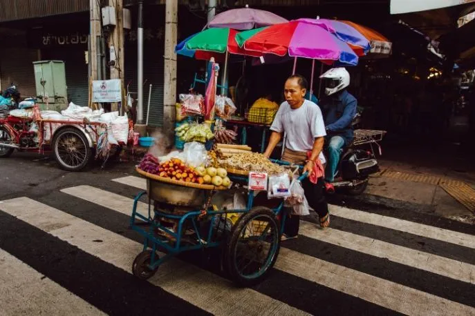 thailand lokale markt dimsum reizen 2