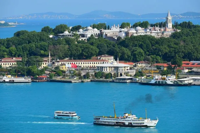turkije istanbul bosporus blauwe moskee