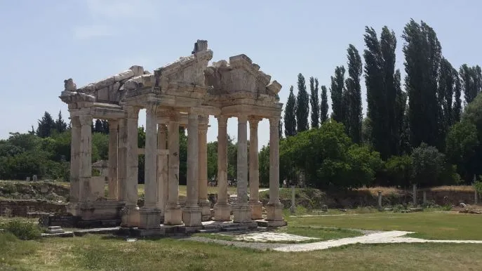 turkije afrodisias goed bewaarde ruines