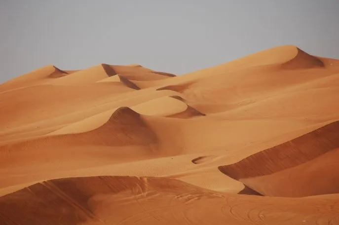 dubai woestijn