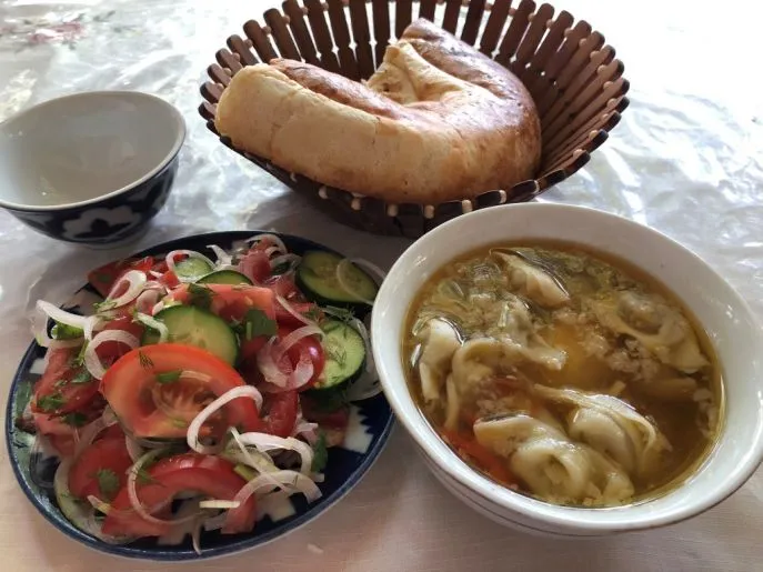 oezbeeks eten dimsum reizen