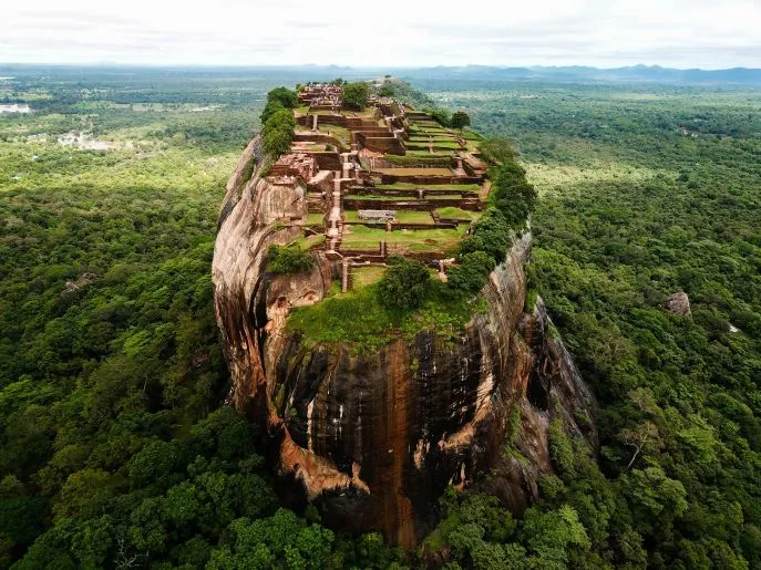 sigiriya rock leeuwenrots sri lanka 2