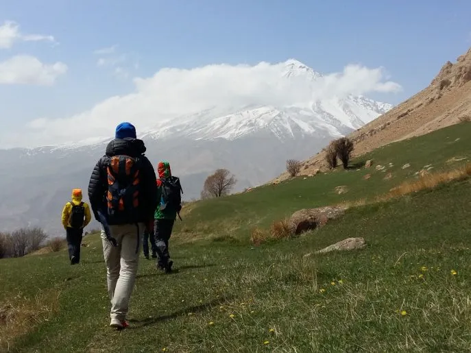 wandelen in iran