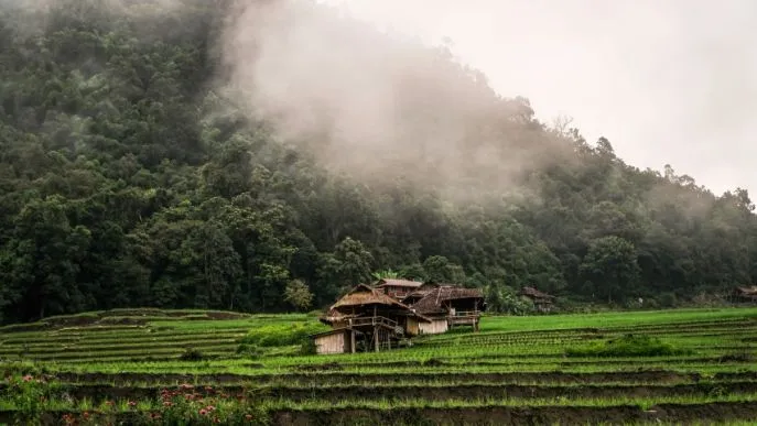 binnenlanden noord thailand