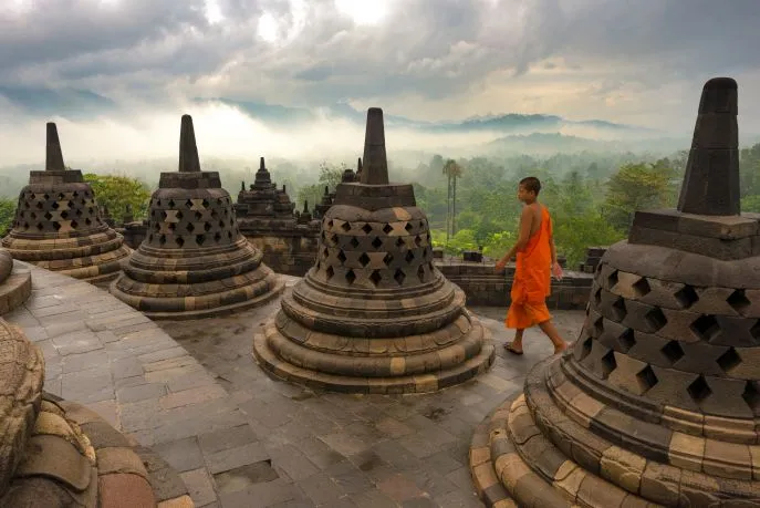indonesie java borobudur