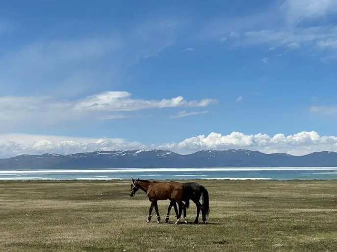 kirgistan son kul meer