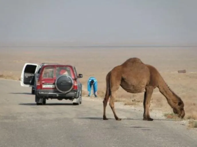 turkmenistan onderweg