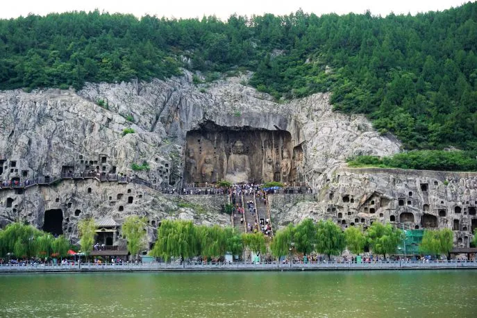 longmen grotten datong china dimsum reizen