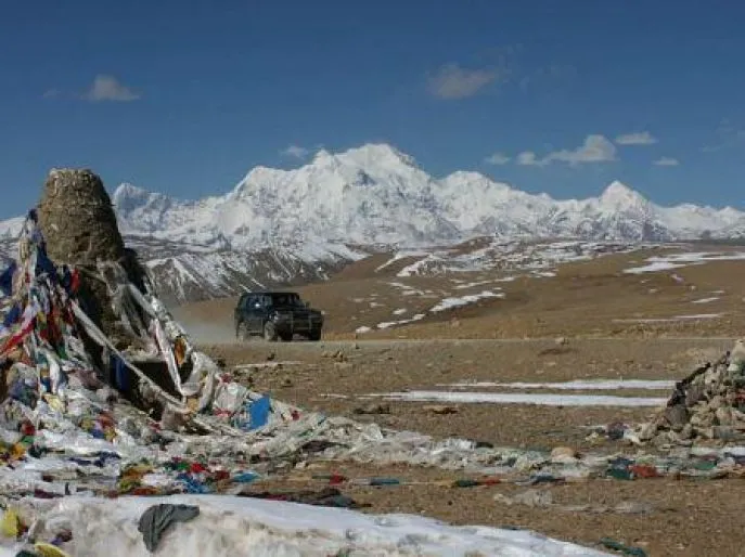 tibet lalung pas bij Kyriong