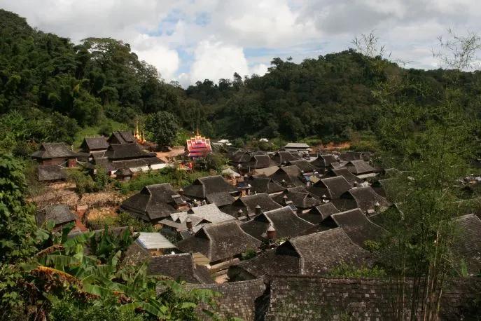 village around jingmai 01